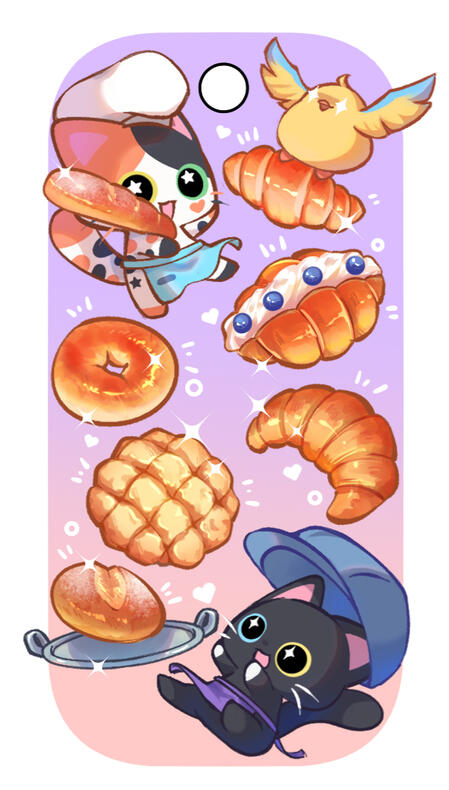 Baking Kitties (original design)