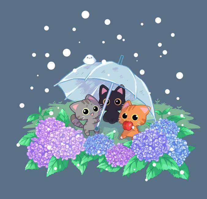 Snow Kitty Tote Bag Design