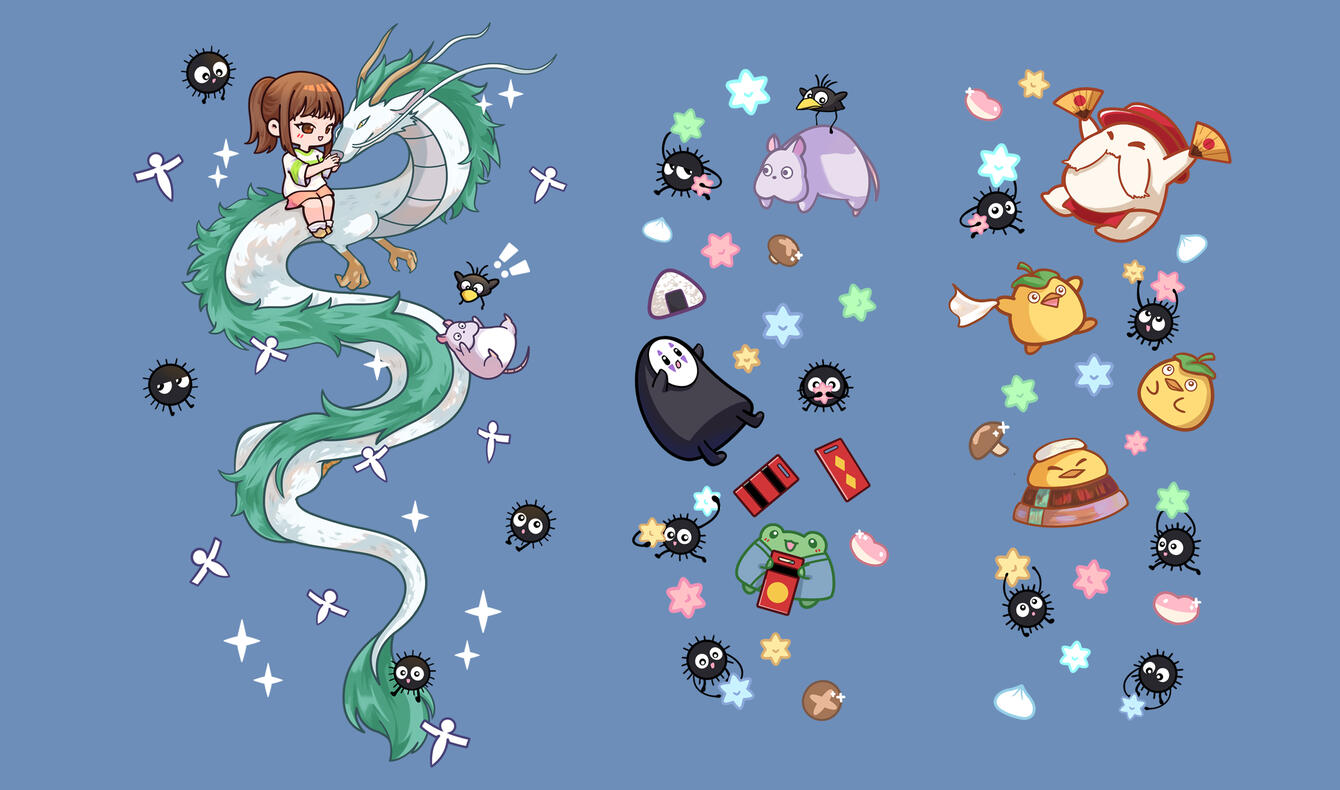 Spirited Away Apparel Design